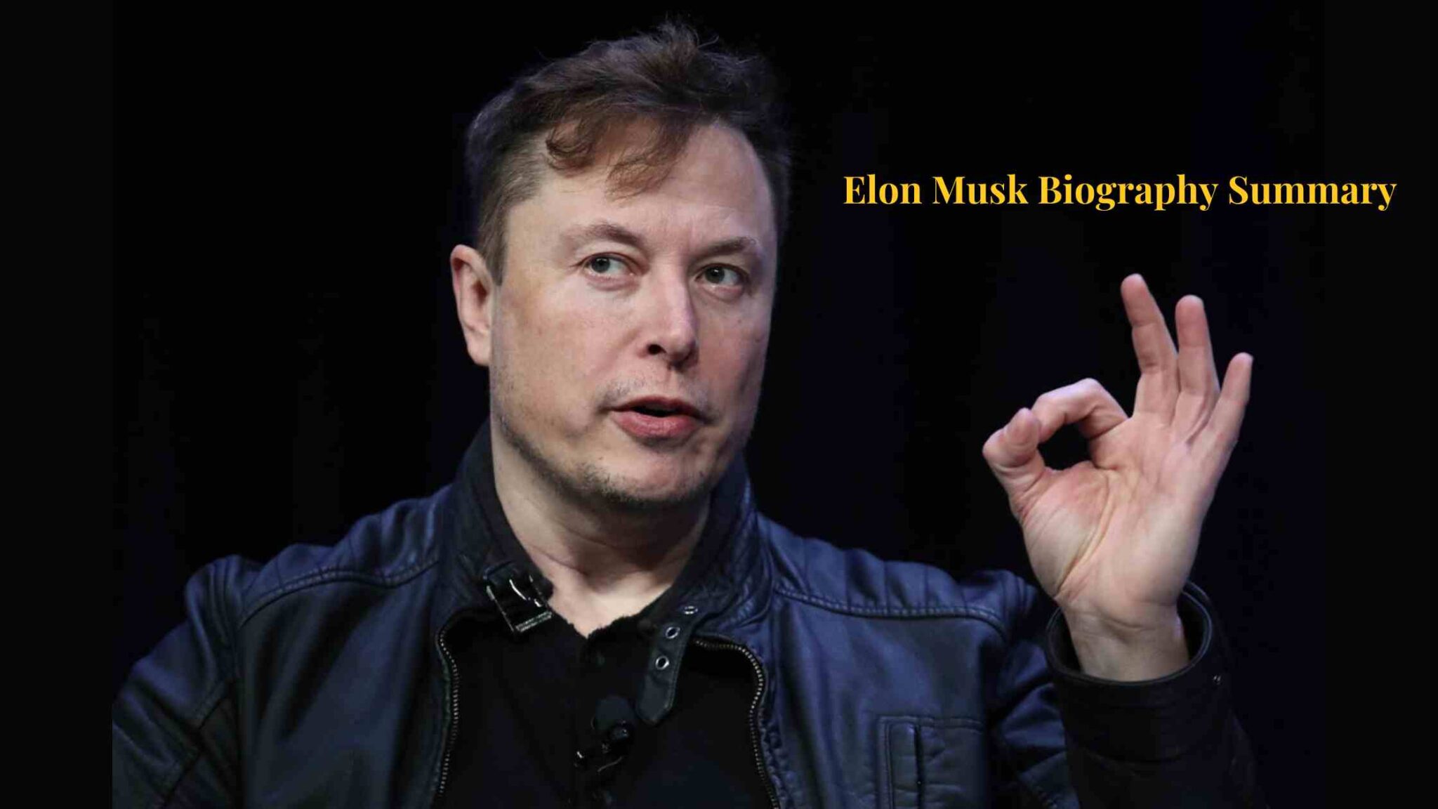 what is the biography of elon musk